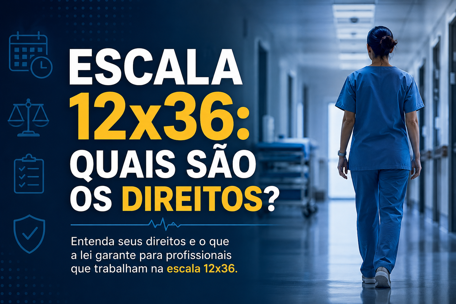 Escala 12x36: Quais São os Direitos do Profissional da Saúde?